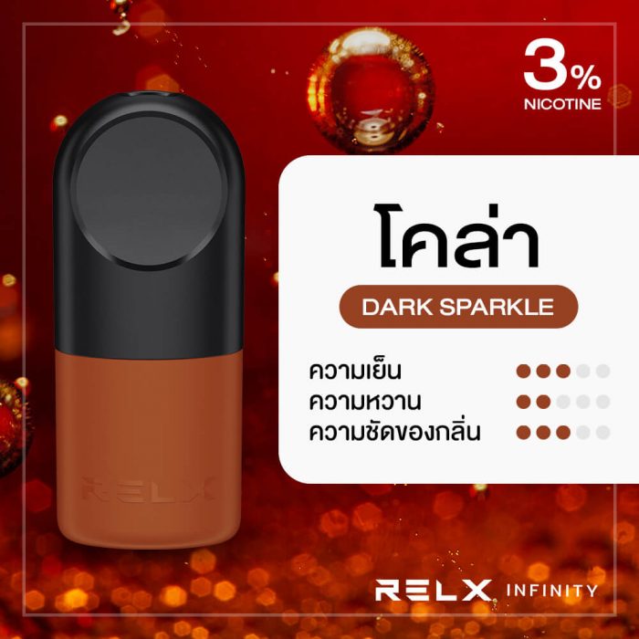 RELX Infinity Pod Flavor Dark Sparkle Cola