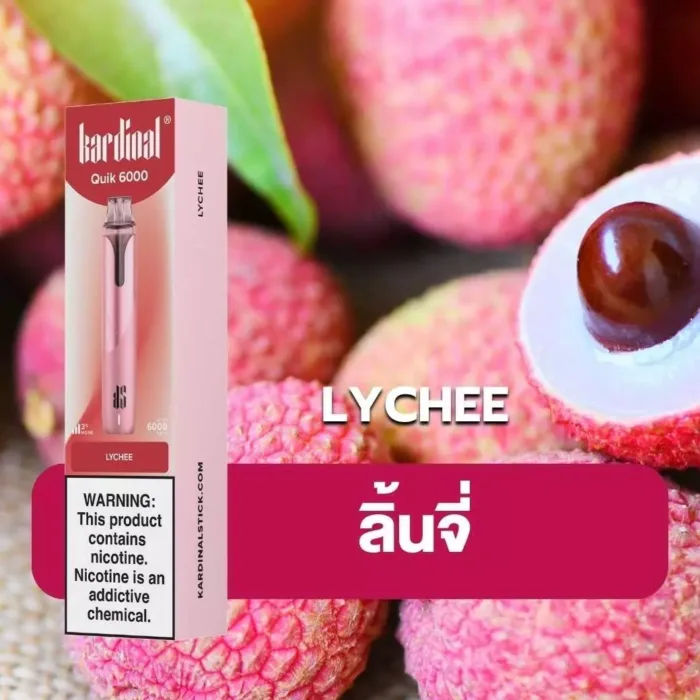 Ks Quik 6000 Puff Lychee